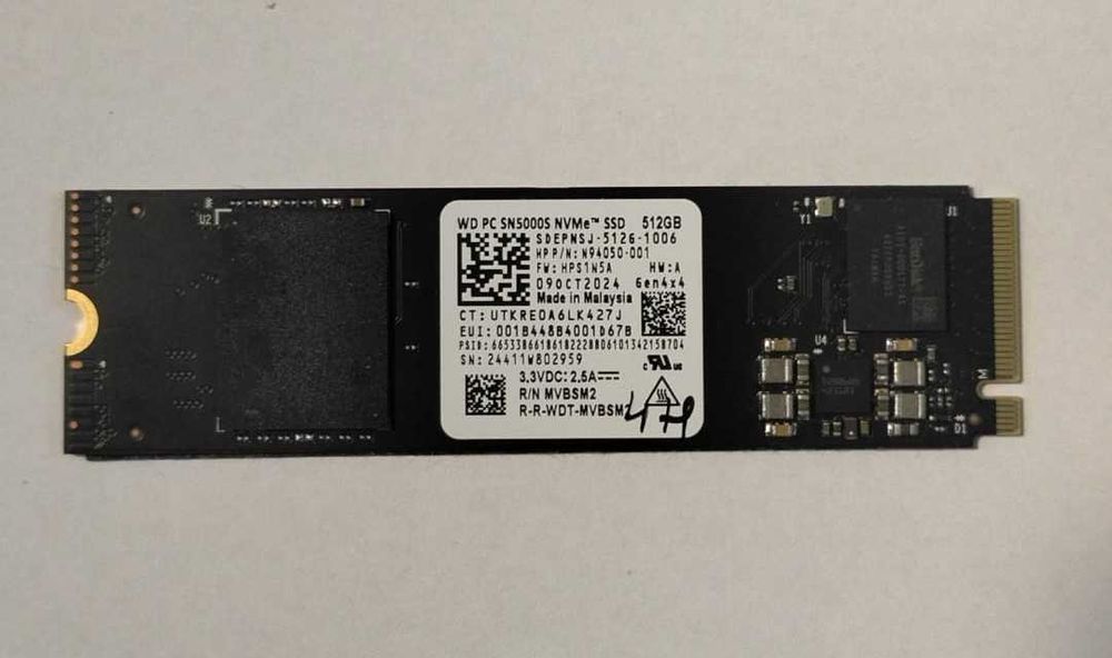 SSD Nvme 512GB PCIe4, Garantie 12 luni