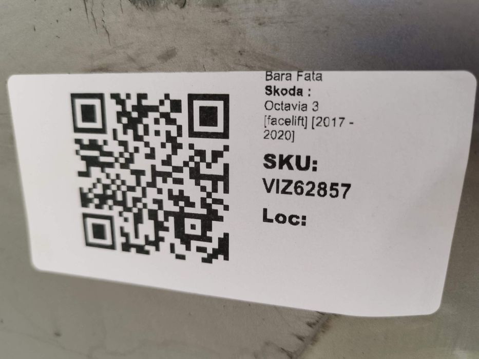 Предна броня Шкода Октавия 3 / Skoda Octavia 3 [фейслифт] [ - ] Оригин