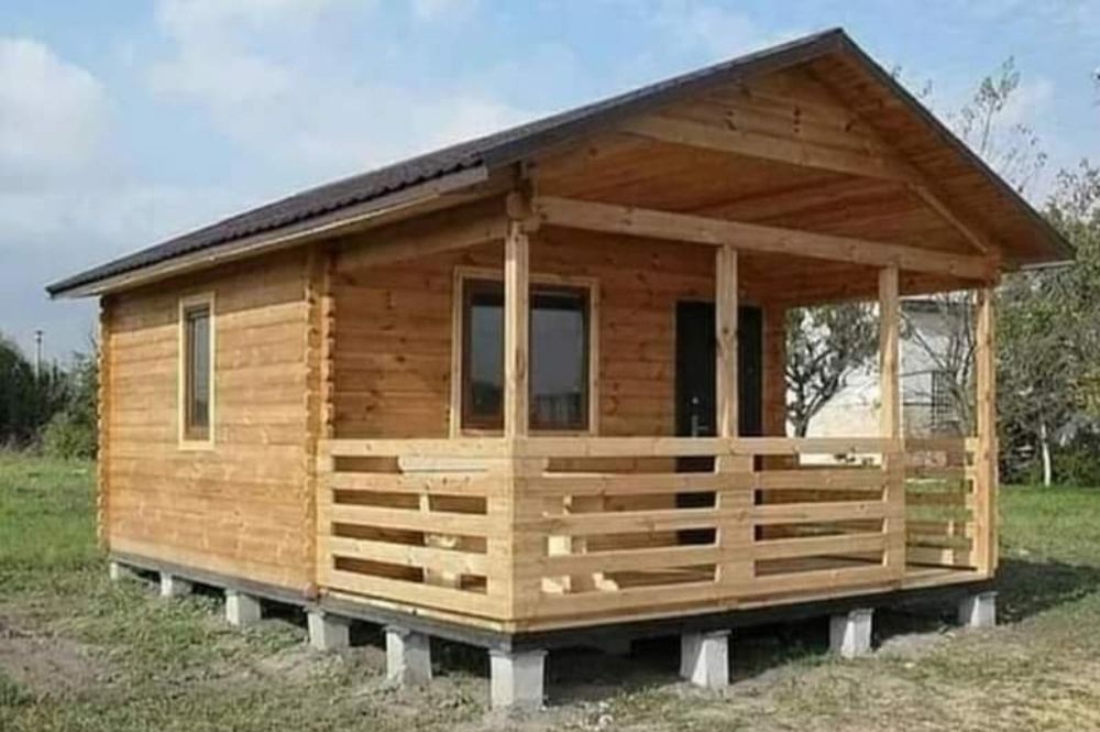 Facem cabane din lemn cu izolație