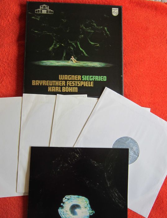 rar vinil  Siegfried Wagner dir. Karl Bohm 4LP Festival Bayreuth
