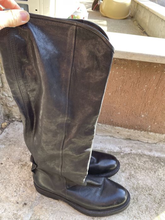 Ботуши от естествена кожа