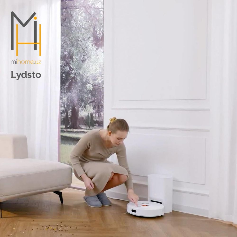 Робот-пылесос с базой самоочистки Xiaomi Lydsto R1 Edge (YM-R6-W03)