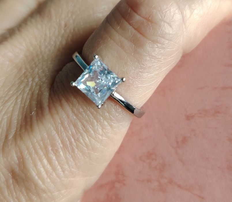 Set de bijuterii de argint S925, inel ajustabil.