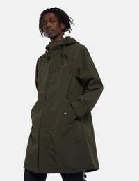 Fred Perry Shell Parka In Khaki