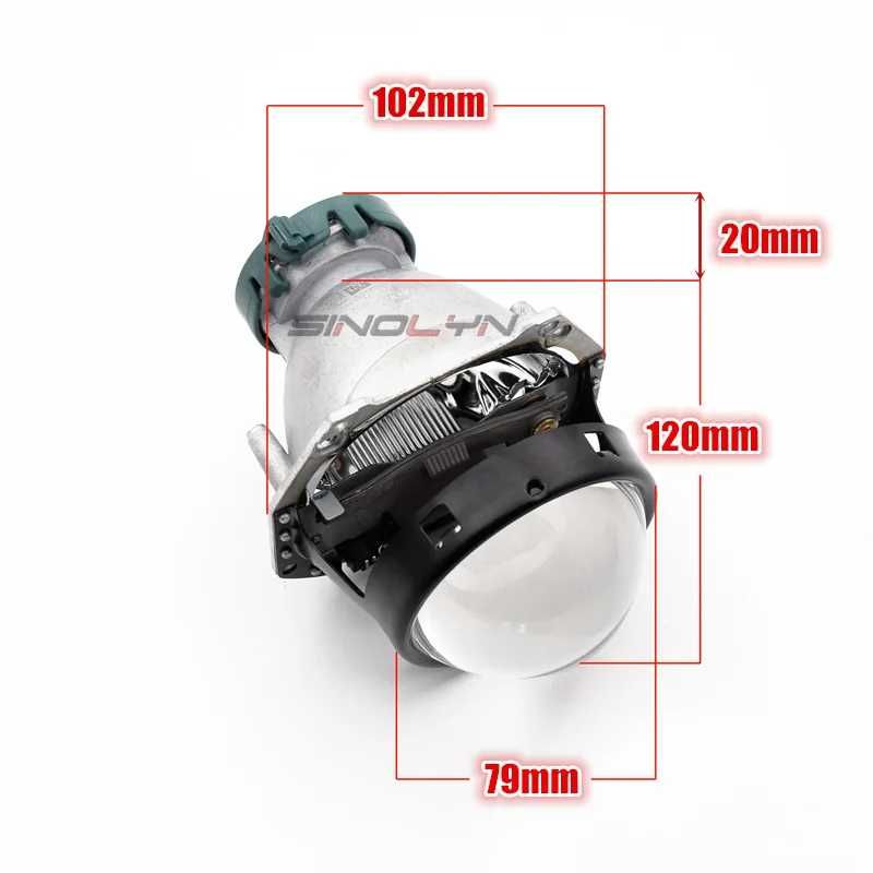 Bi-xenon прожектор би-ксенон 3 инча D1S/D2S/D3S/D4S лупи за вграждане