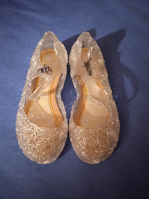 Pantofi de gheata (cristal) pentru Elsa Frozen- mar 23, noi