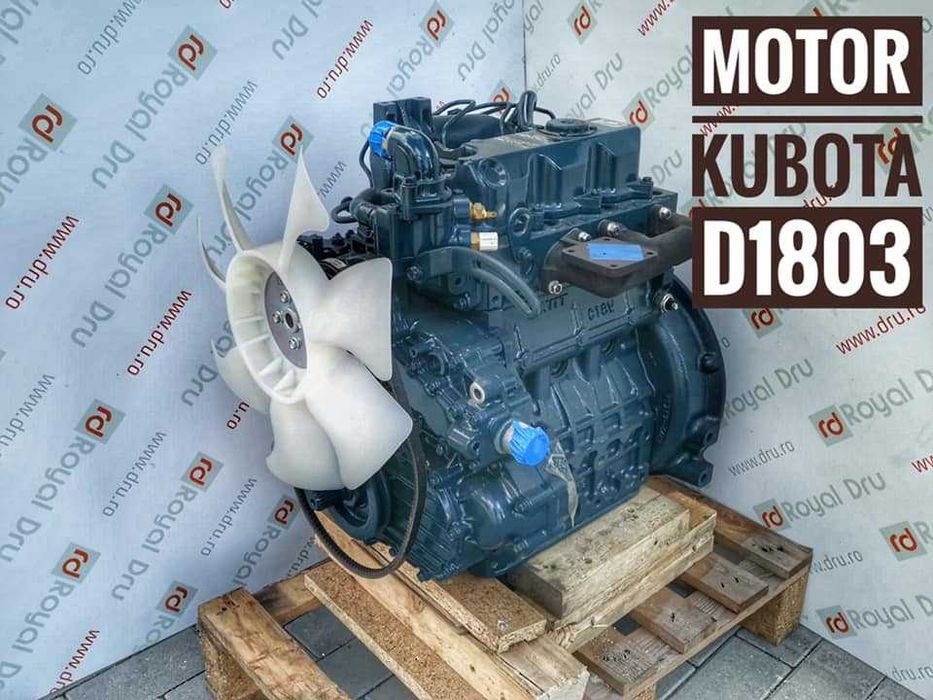 Motor Kubota D1803 in 4 pistoane