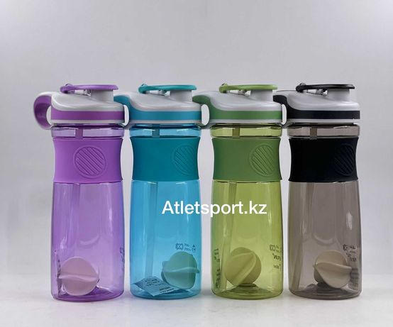 Бутылка для воды спортивная (бутылочка, шейкер) 8802