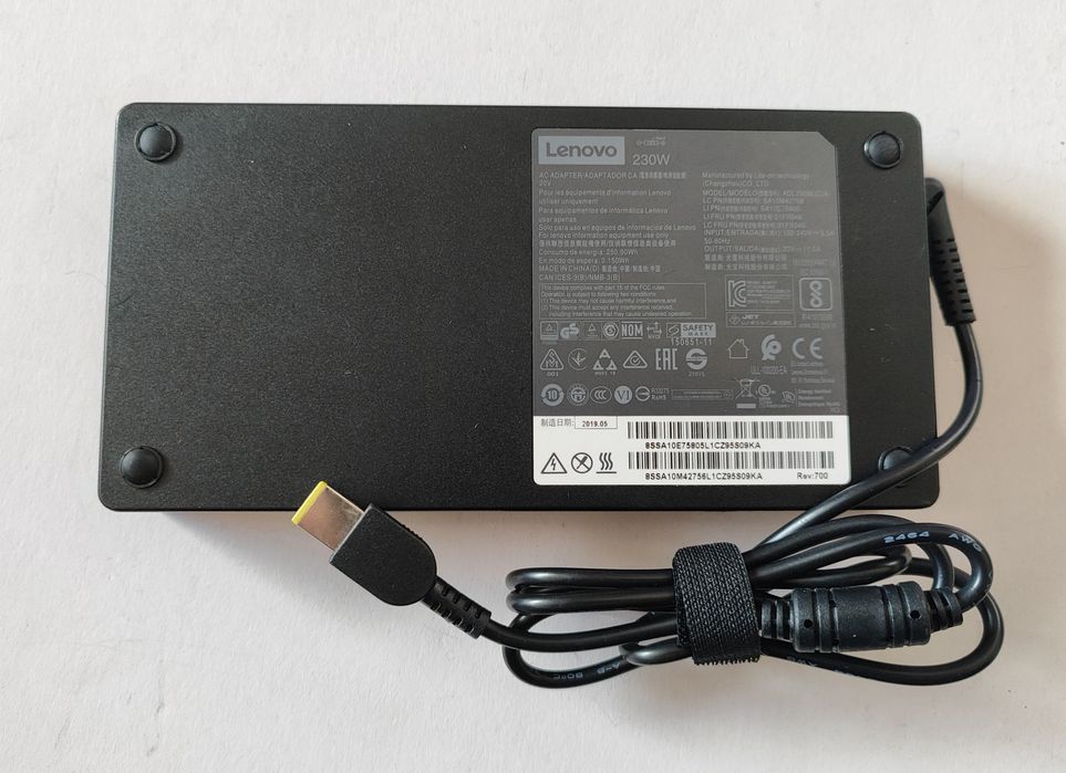 Оригинално зарядно за LENOVO 20V / 11.5A / 230W