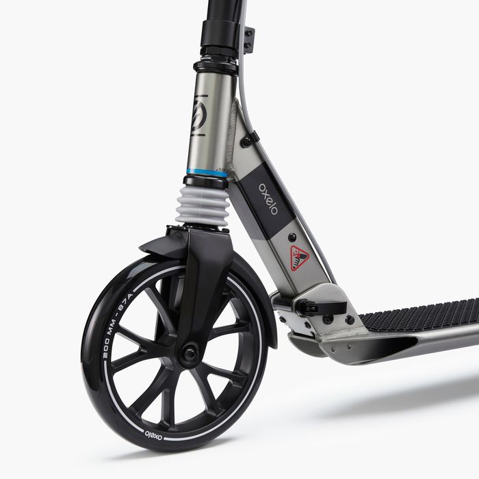 Trotinetă Town T7xl Negru - produs resigilat - (SecondHand) Decathlon