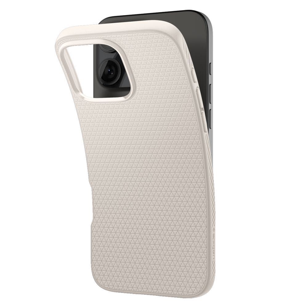 Удароустойчив, силиконов кейс за iPhone 16 Pro Spigen Liquid Air