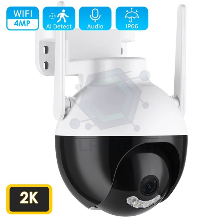 ПРОМО!!! ОХРАНИТЕЛНА WiFi КАМЕРА LyLu 6MP Smart Sphere ptz iCSee app