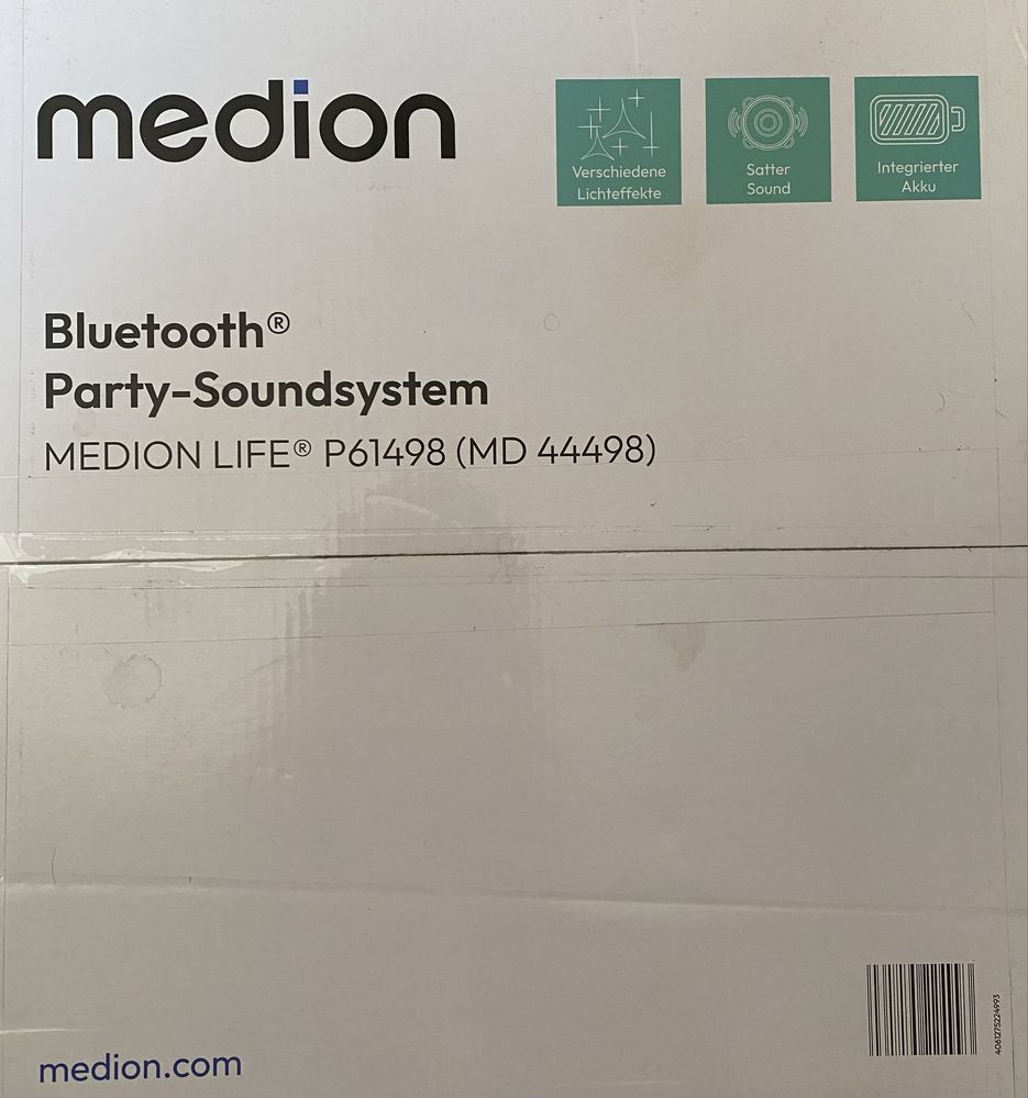 Продавам нова Bluetooth колона MEDION – внесена от Германия!