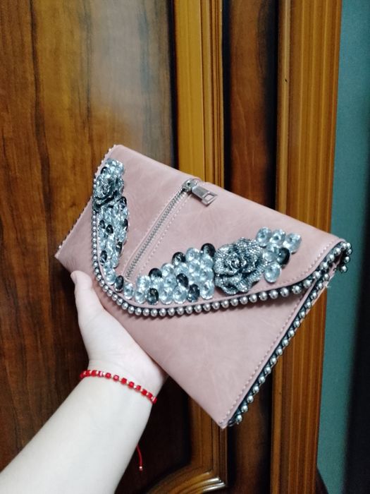 Женский клач розови