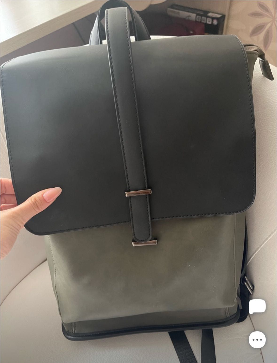 Стильный рюкзак ранец портфель экокожа