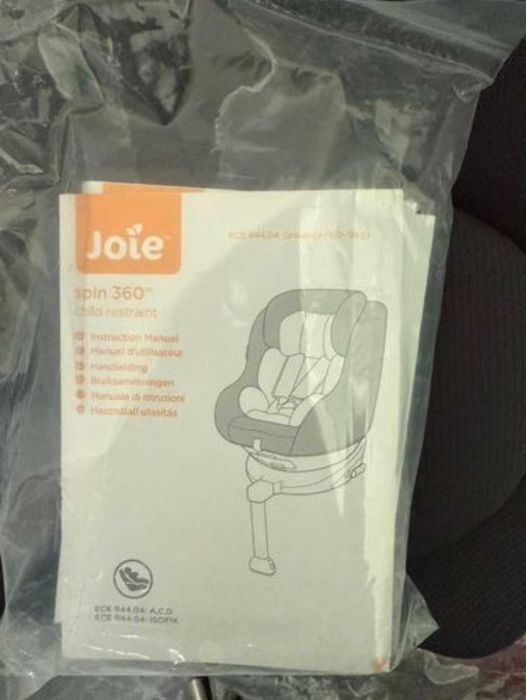 Sacaun auto Joie spin 360
