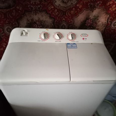 Продам стиральную машину полуавтомат марка LG