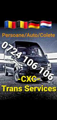 Transport Persoane/Colete&Auto>Austria Germania Belgia Olanda