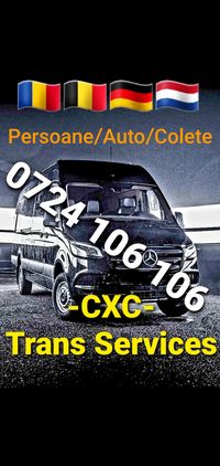 Transport Persoane/Colete&Auto>Austria Germania Belgia Olanda