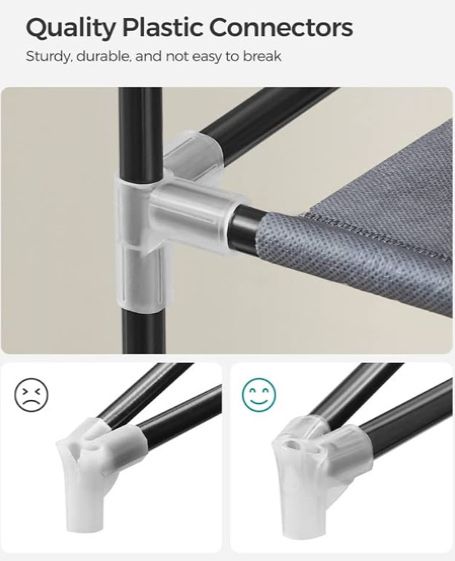 10 етажен органайзер за обувки с покривало