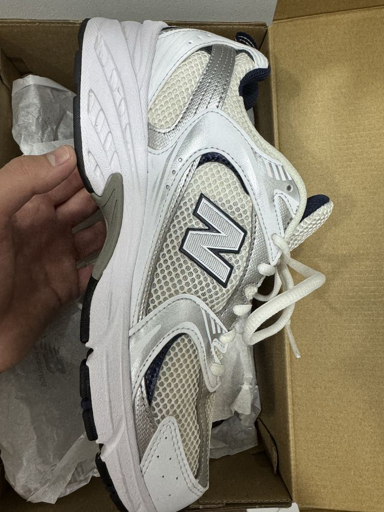 New Balance 530 бело-синий новый