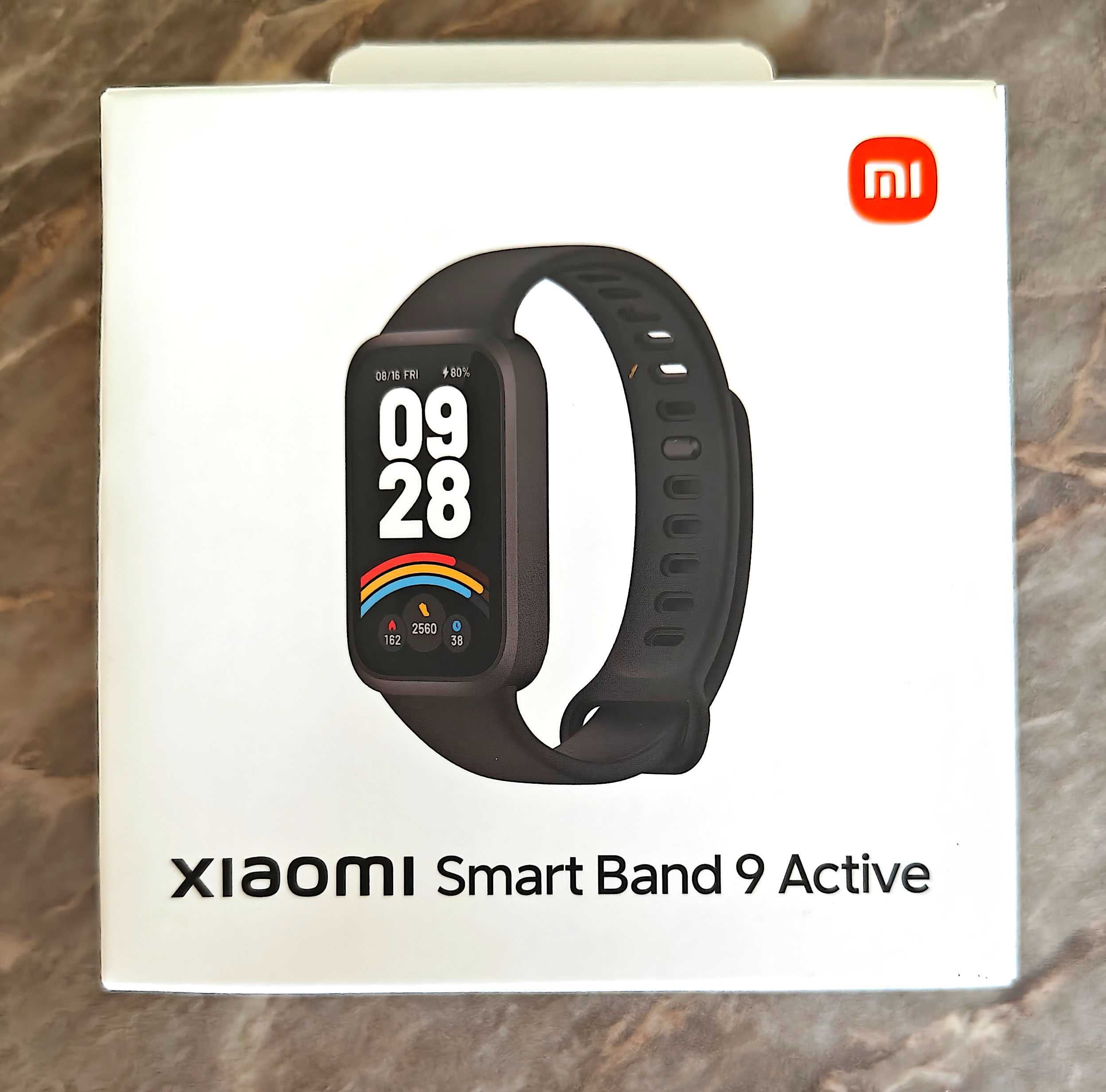 Фитнес гривнa XIAOMI SMART BAND 9 ACTIVE BLACK 1.47 ", пулсомер