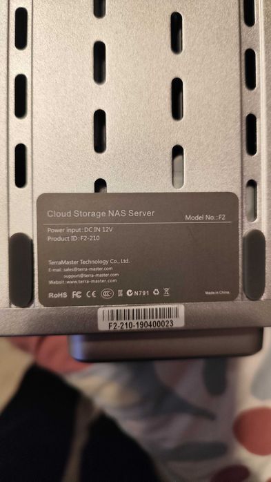 Terramster F2-210 NAS