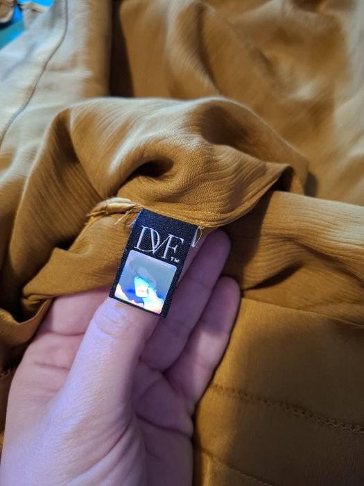 Top maiou bluza Diane von Furstenberg matase naturala