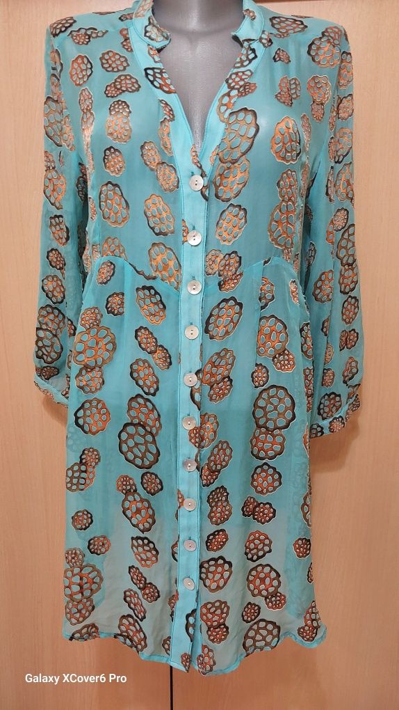 туника TONE BARKER silk Размер L. 40% коприна