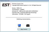Electronic Tool Perkins EST Diagnostic Software 2018