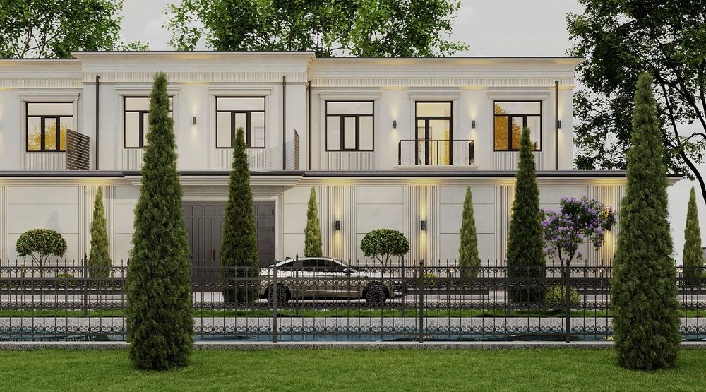 Продажа коттеджей вдоль реки у мечети Кошкургон. Сергели 6 массив