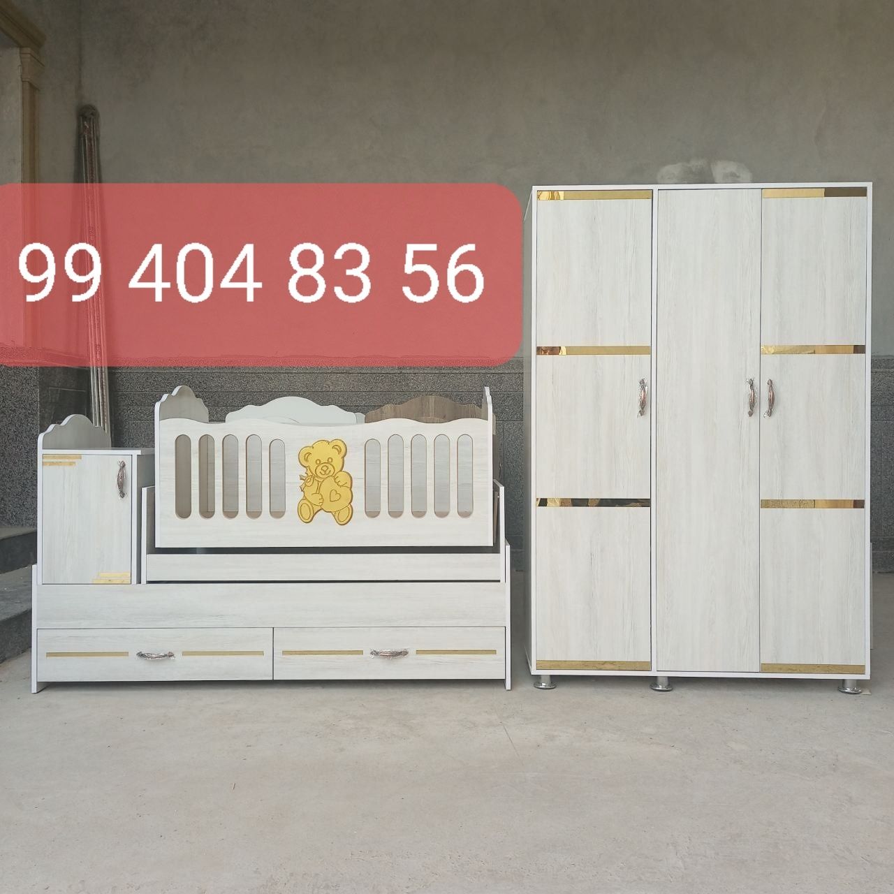 Kravat va shkaf detskiy mebellar