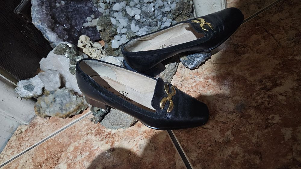 Pantofi piele damă fără flecuri