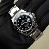 Rolex Submariner Luxury Casual Elegant New Silver Black Automatic