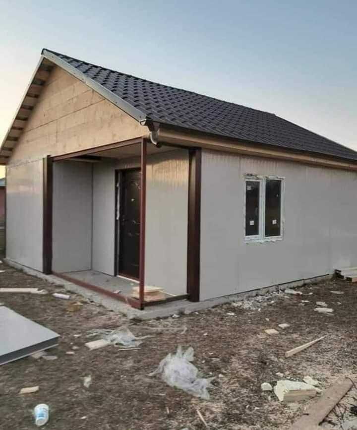 Case pe structura metalica