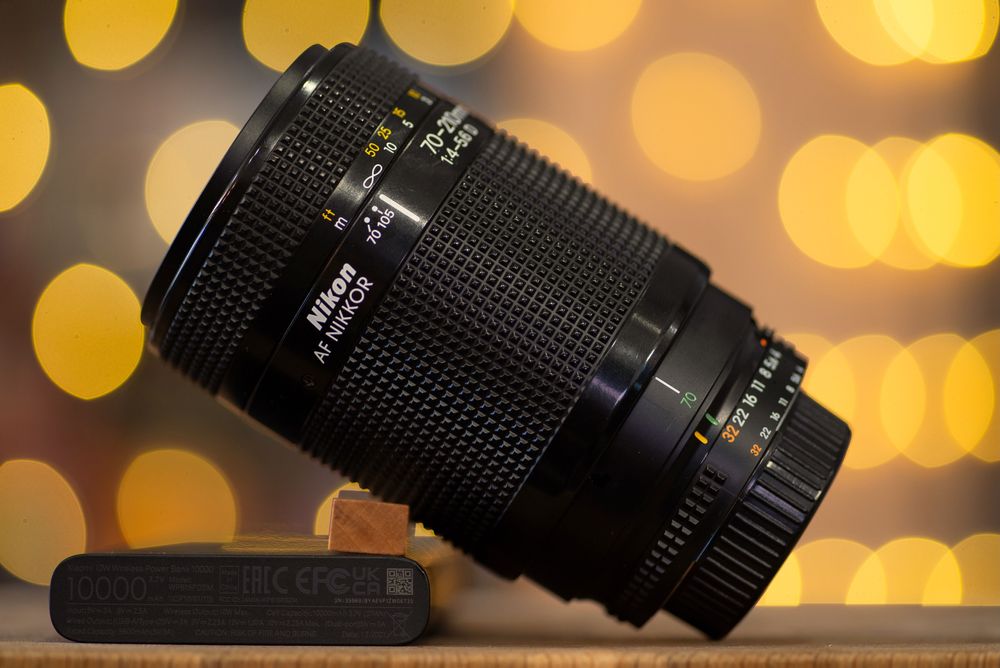 Nikon AF 70-210mm f/4-5.6D Nikkor обектив Никон