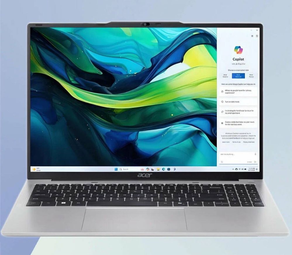acer core i5 13 eng songi avlodi 16/512 ssd lik mutlaqo yangisidan