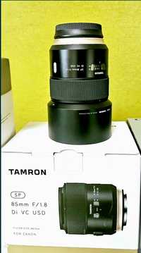 Obiectiv Tamron  SP 85mm F/1.8 Di VC USD montura Canon