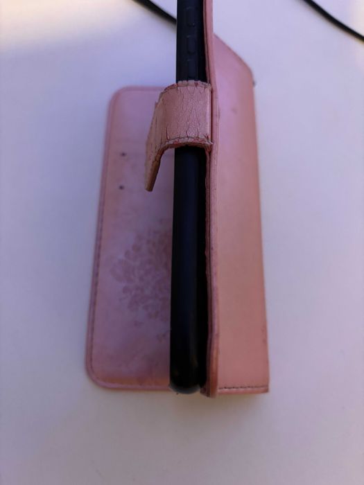 Husa roz, tip carte Motorola One Fusion Plus