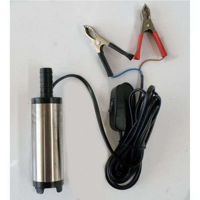Помпа за точене на гориво- вода, вино, потопяема 12v или 24 v 38мм