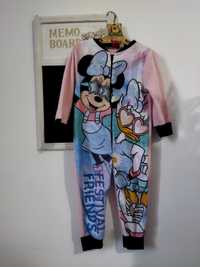 Salopeta pijama pufoasa Minnie Mouse fetițe 2-3 ani mărimea 98