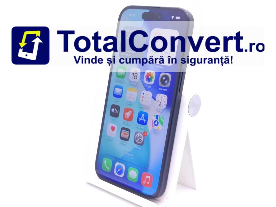 Apple iPhone 15 128GB Black 6GB Single SIM, Garantie 24 luni | #D88686