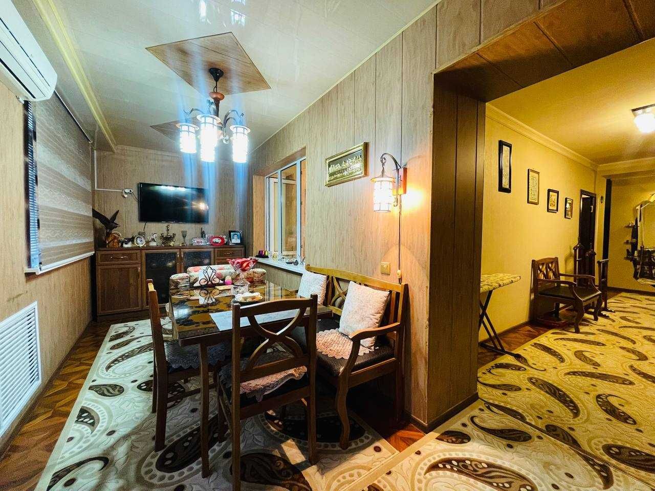 Продается 3-комн квартира в Шайхантахурском— 77 серия, 80 м², ИПОТЕКА!
