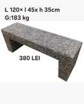Banci si scaune din beton-diverse modele si dimensiuni