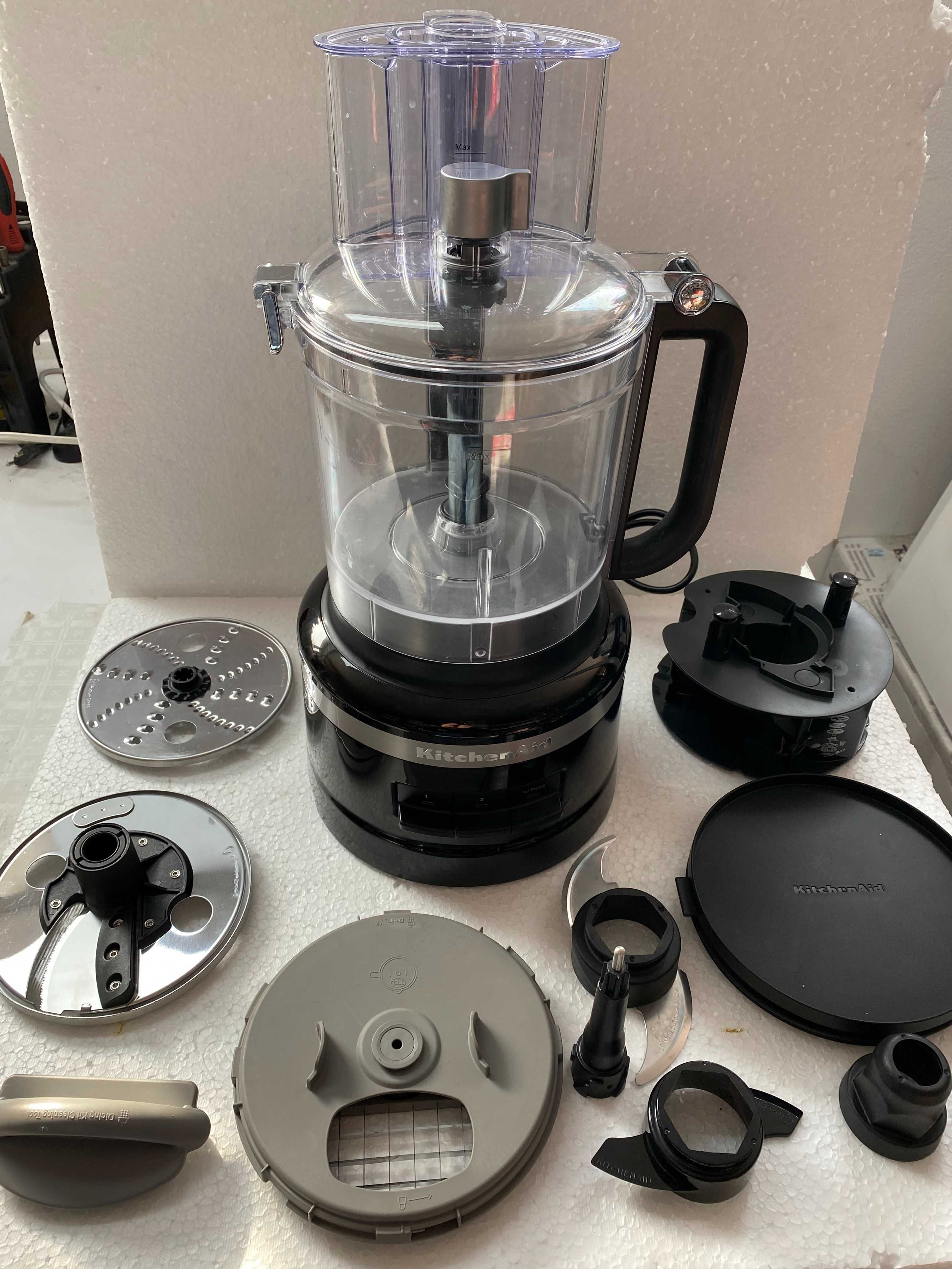 Robot de bucatarie KitchenAid 5KFP1319EOB, 3.1 L, 400 W, onyx black