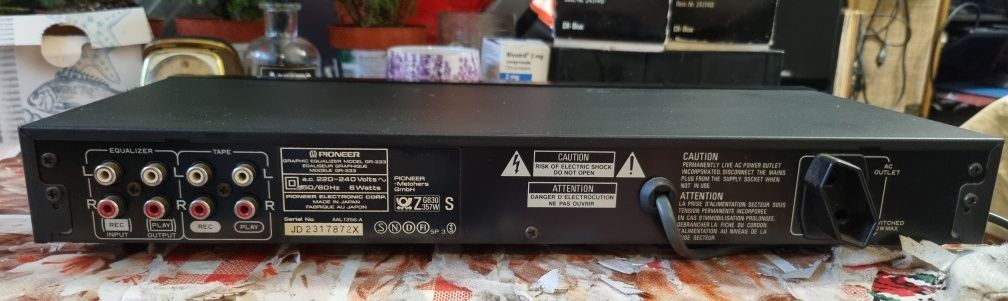 Egalizator 2×7 benzi, Pioneer, Mondacor  2×10 benzi