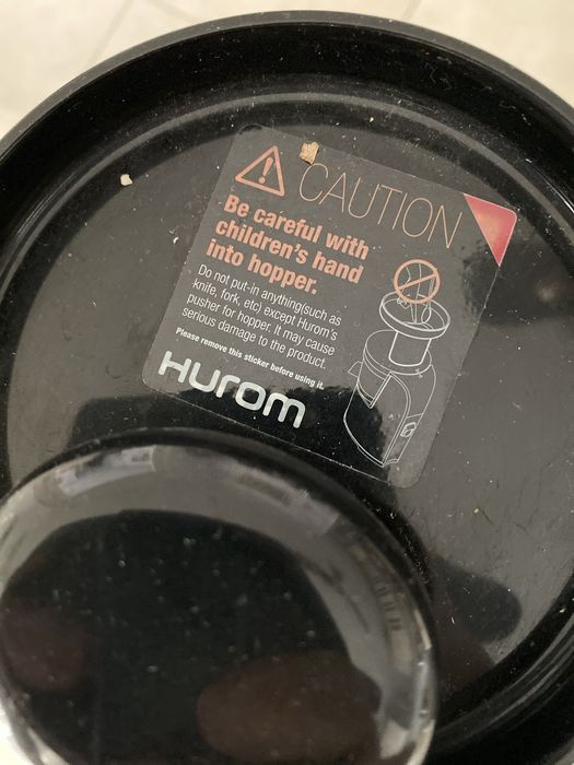 Storcator de fructe Hurom HG-SBE06, Gri metalizat