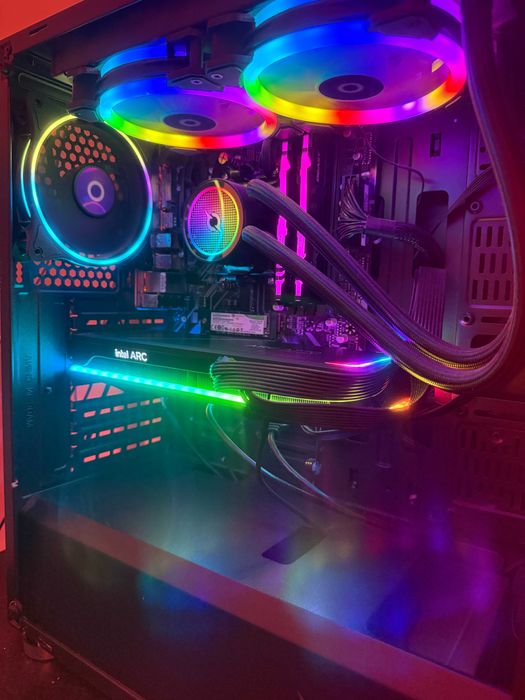 PC Gaming Windows 11 Ryzen 5 Arc A770-Limited 16GB RAM Stocare 2TB