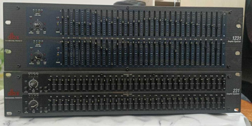 Эквалайзеры dbx 1231 и 231