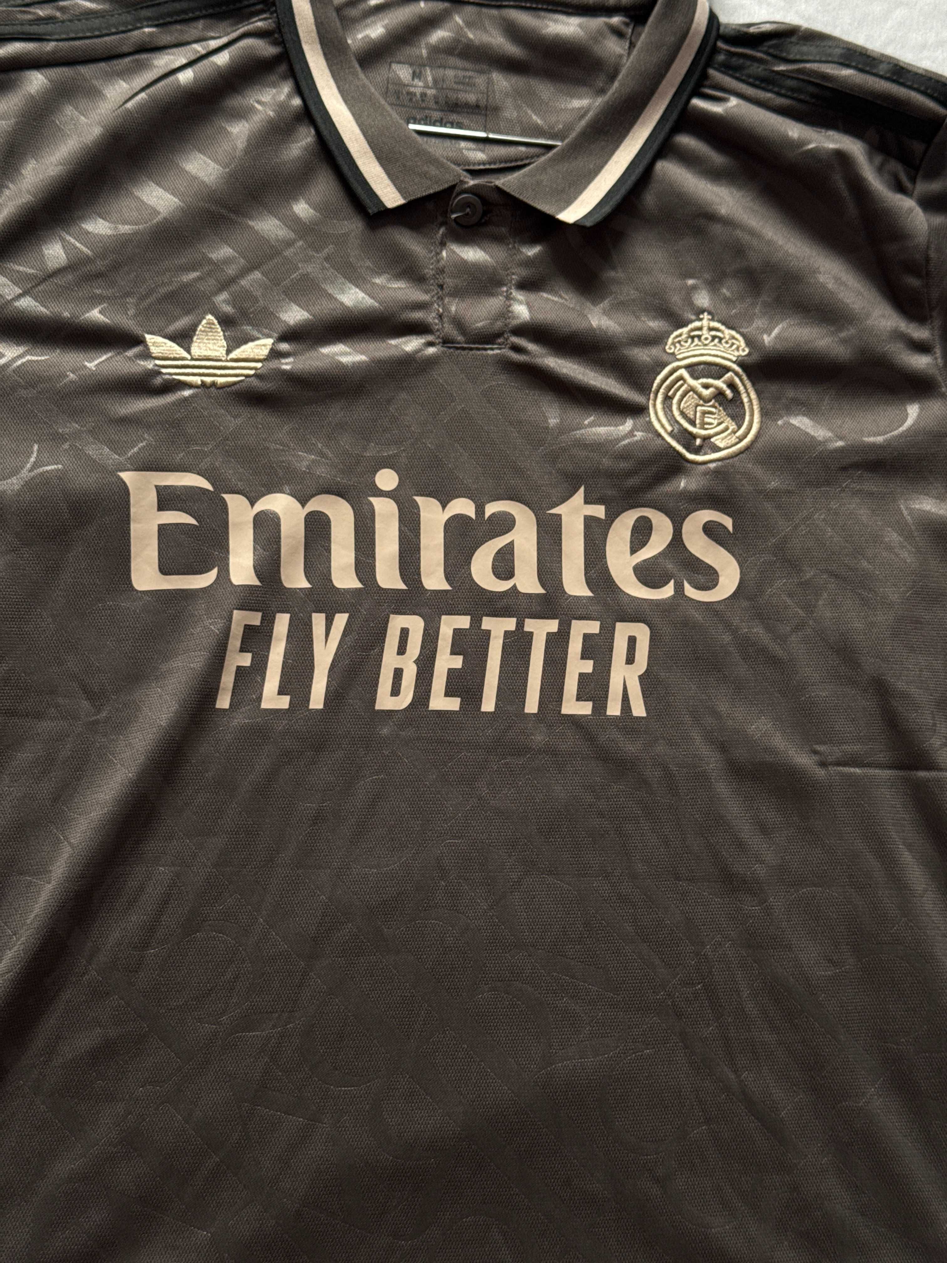 Tricou Real Madrid away gri sezon nou fotbal